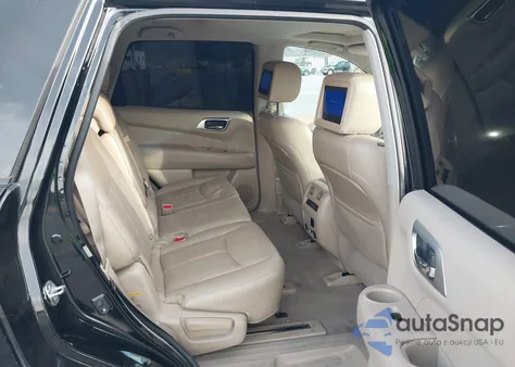 2014 Nissan Pathfinder Platinum из США, поврежденный, VIN 5N1AR2MN3EC666265